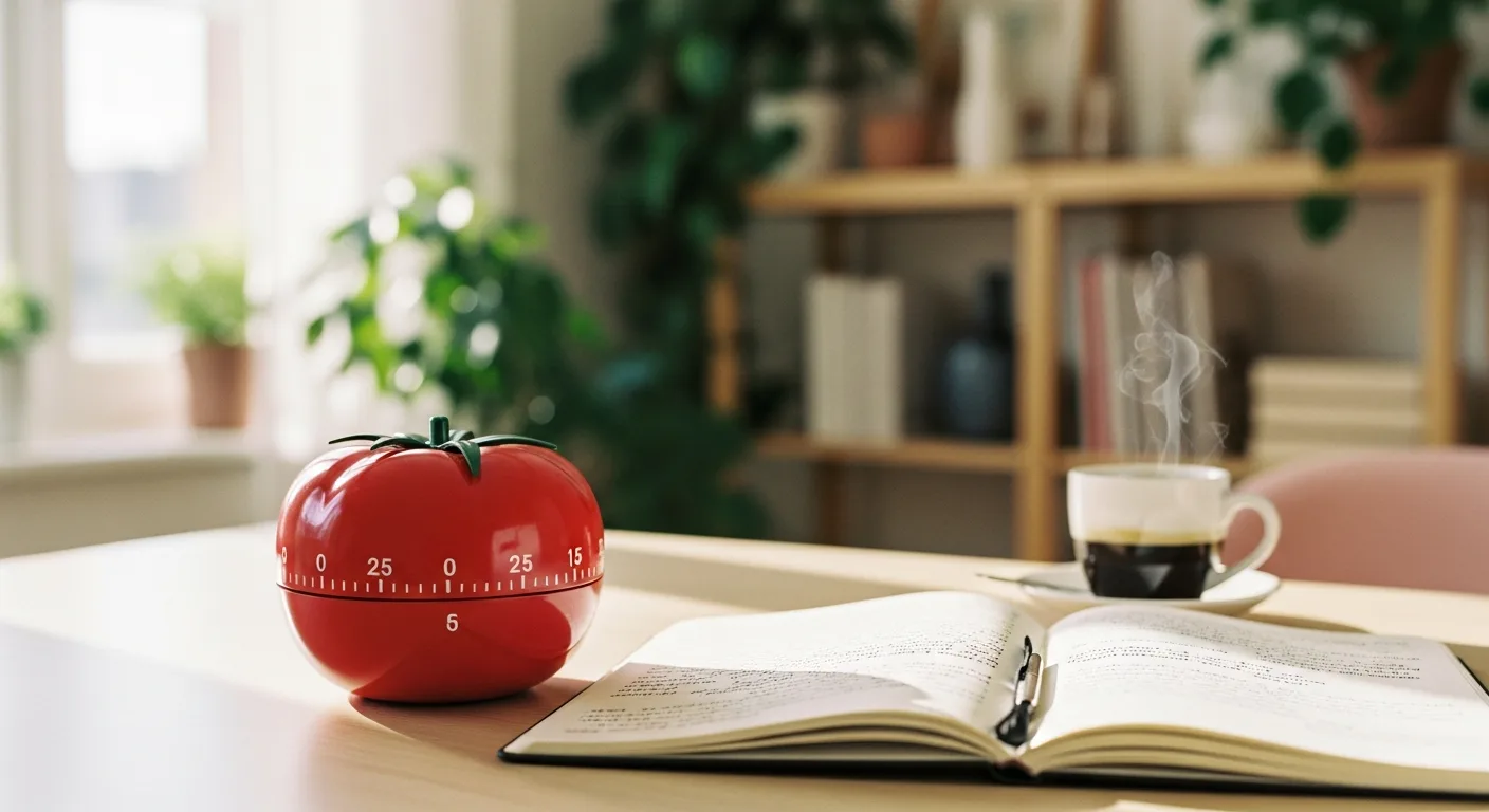Méthode Pomodoro : ce qui m'a sauvé ma semaine d'entrepreneuse